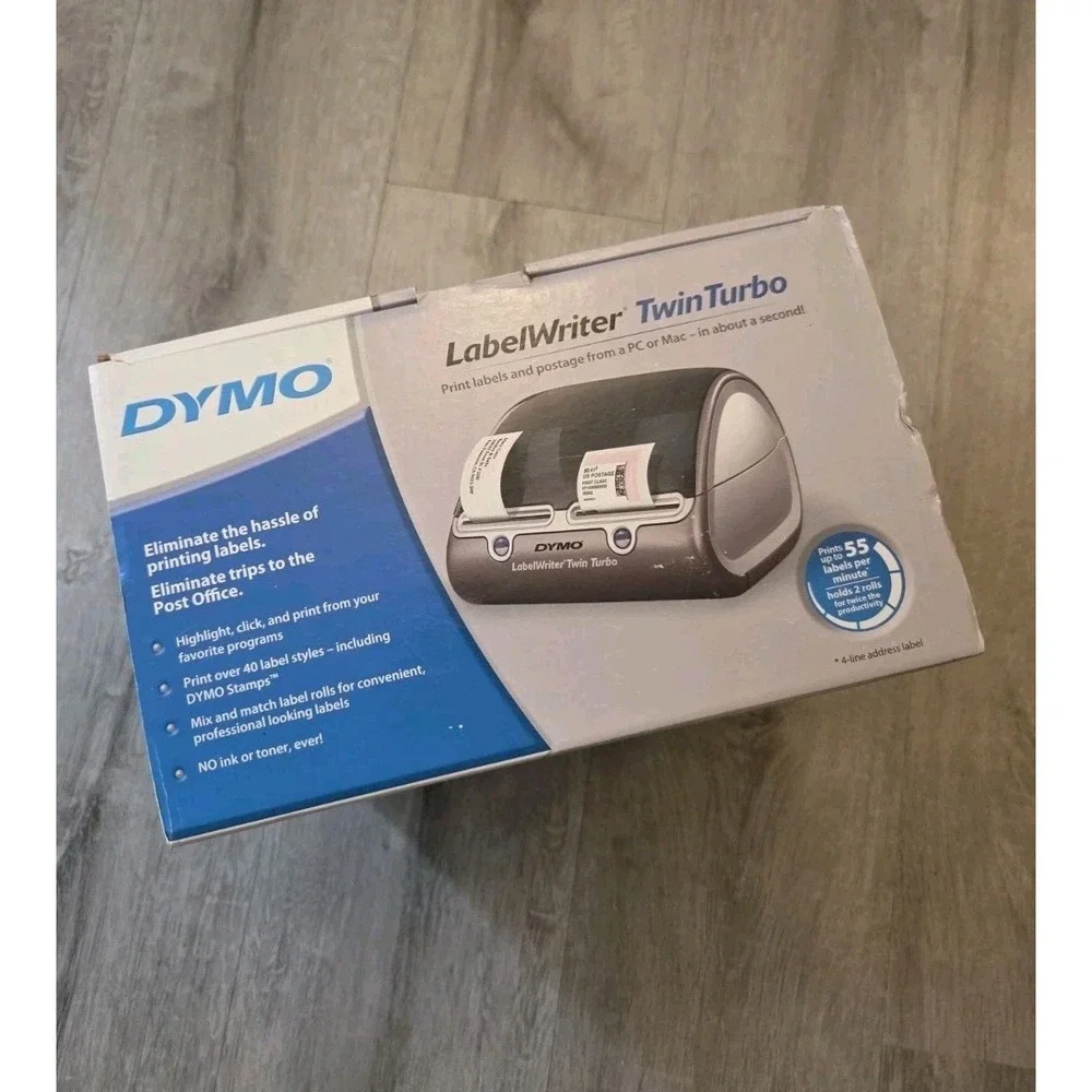 New Dymo Labelwriter Twin Turbo Model 93085